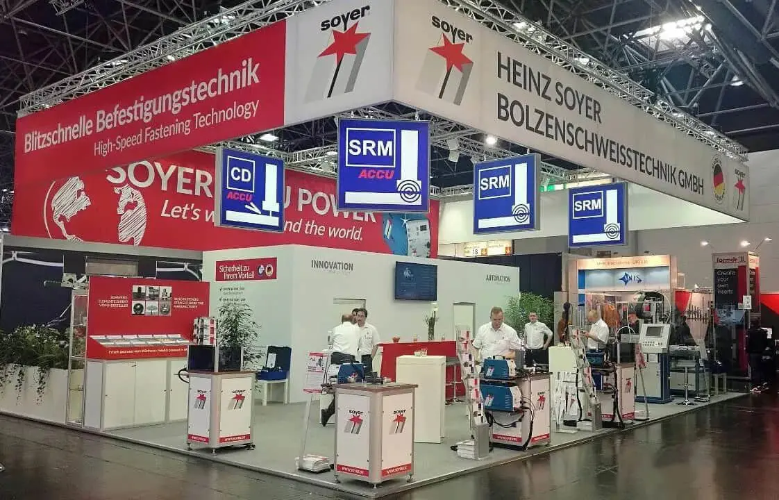 2017德国ESSEN：德国SOYER发布全球首台新能源螺柱焊机